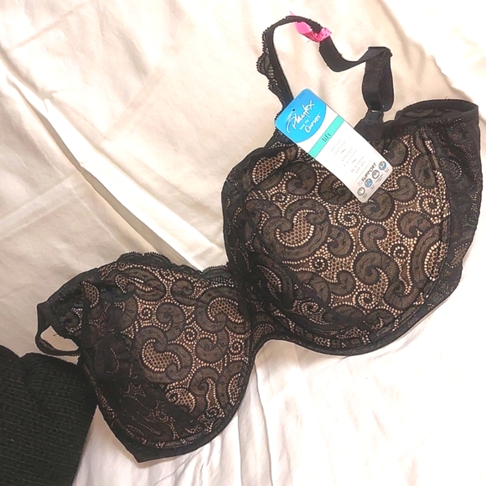 Playtex black lace, 44DDD